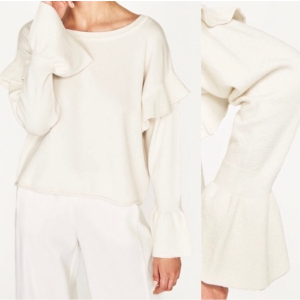 zara knit sweater